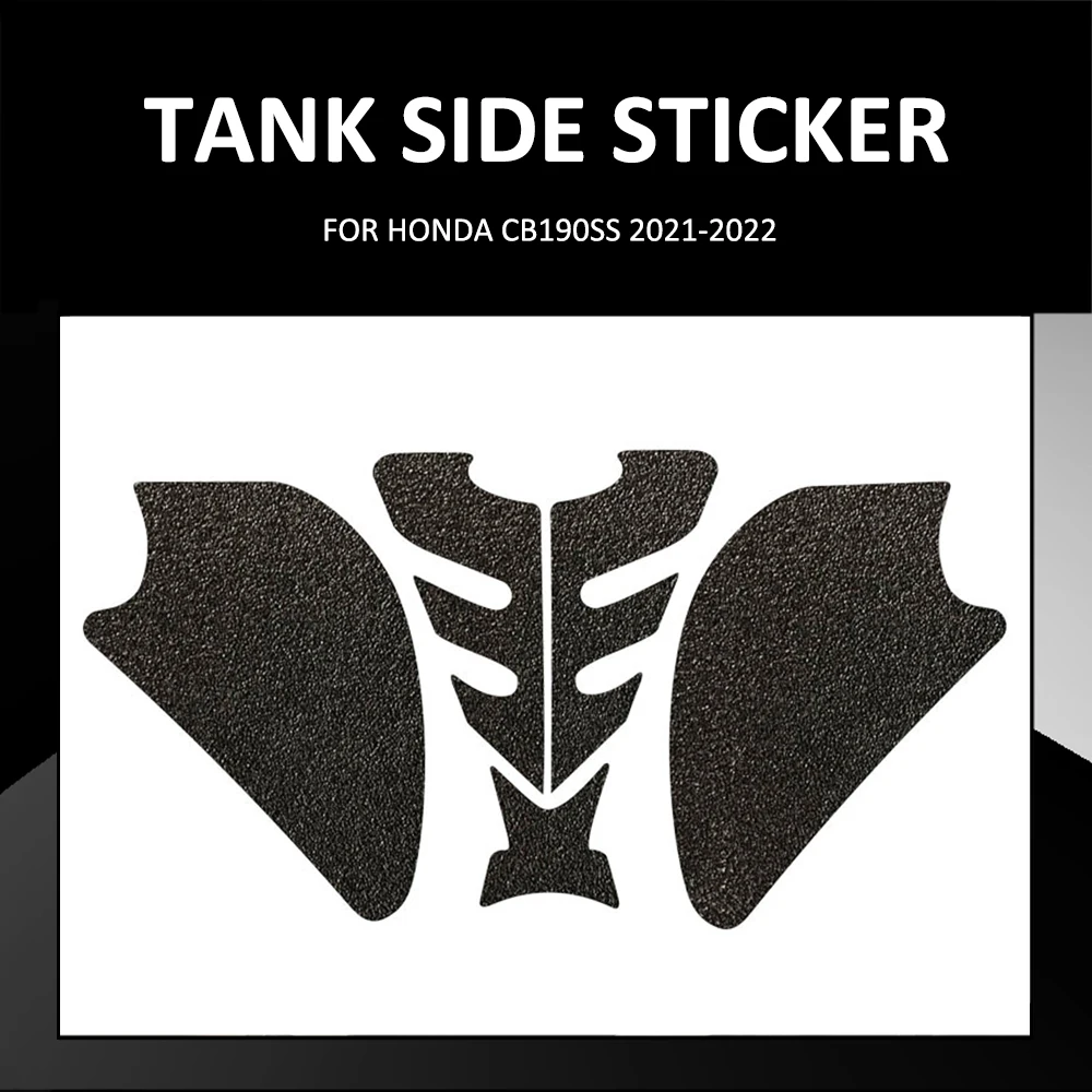 Motorcycle Anti Slip Fuel Oil Tank Pad Side Knee Grip Decal Protector Sticker Pads For Honda CB190SS CB 190 SS 190SS 2021-2022