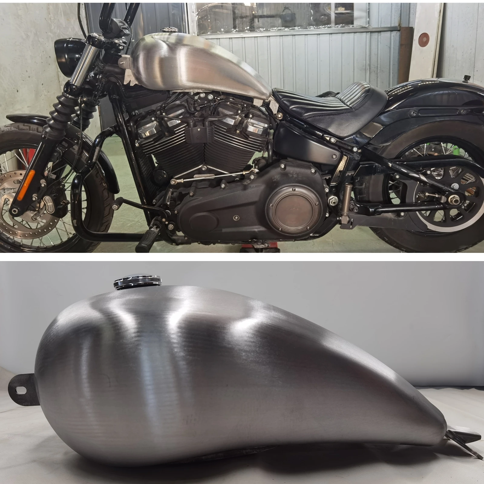 Motorcycle 18L Petrol Gas Fuel Tank For Harley Davidson Softail Street Bob Fat Bob Road Bob Low Rider fxbb 2018-2022 All Models