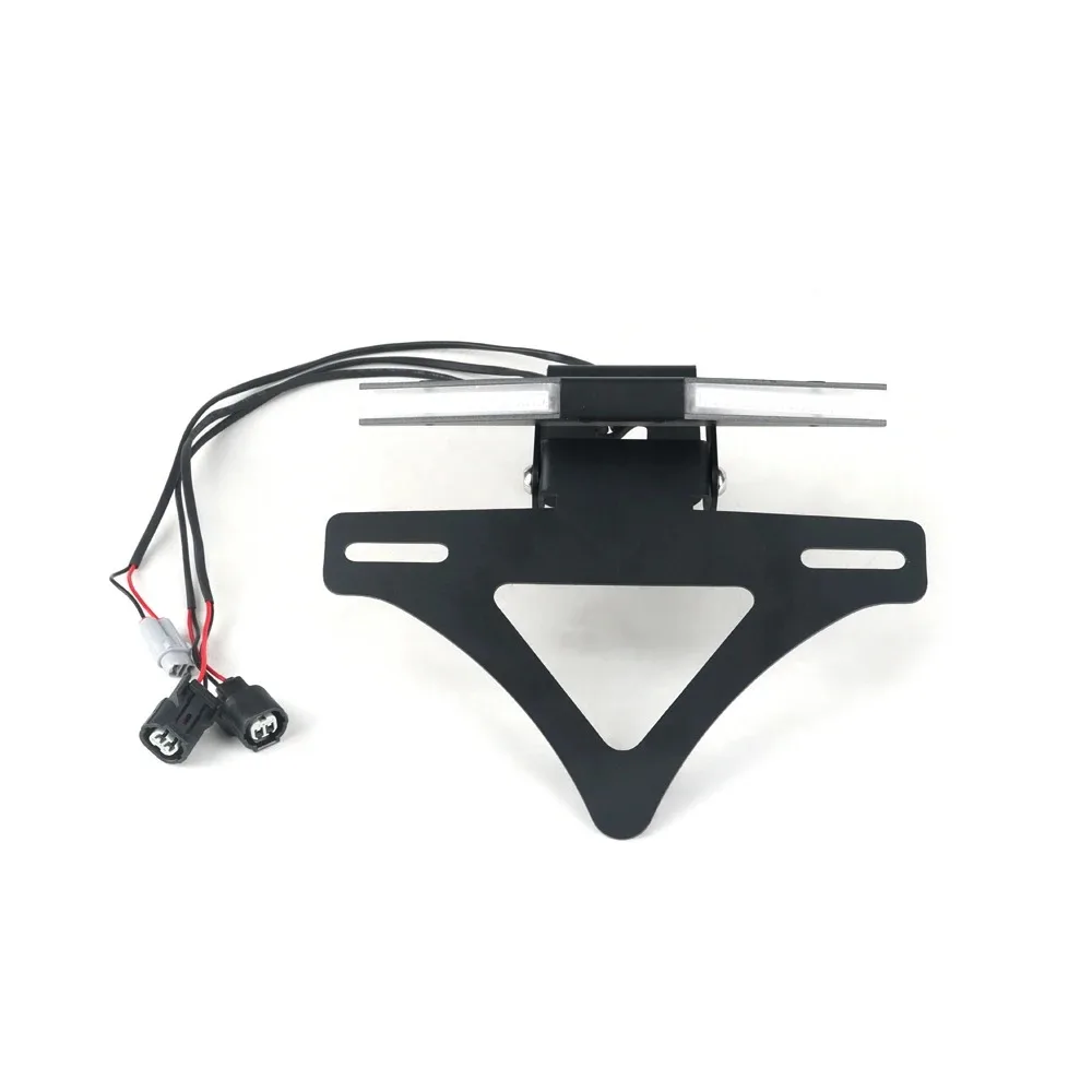 صالح لكاواساكي نينجا ZX-6R ZX6R ZX 6R 636 2024 2025 دراجة نارية الذيل الخلفي مرتب الحاجز مزيل لوحة ترخيص حامل قوس