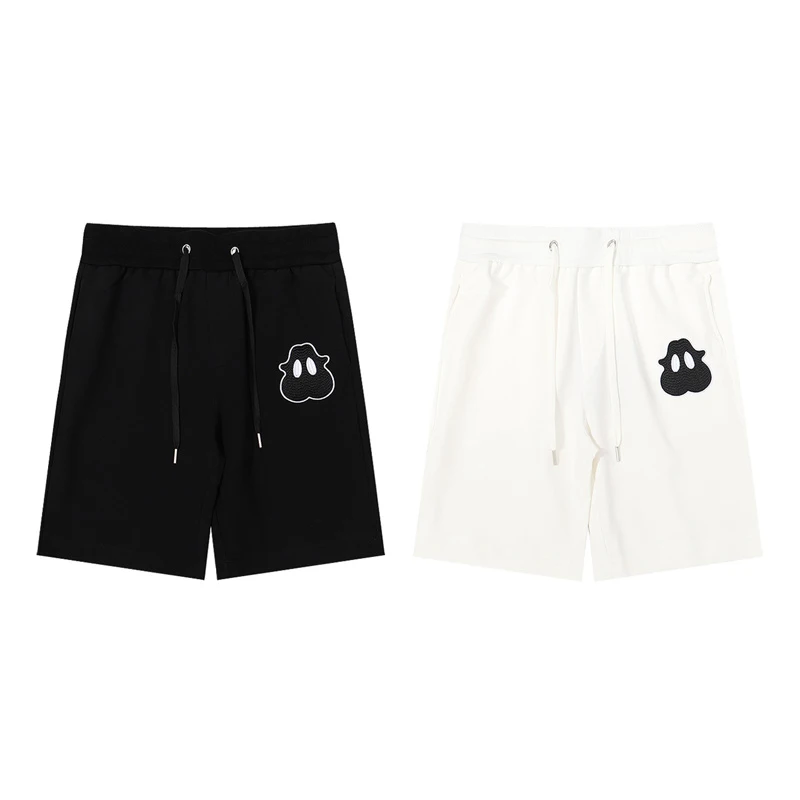 

New Fashion Brand Little Monster Embroidered logo Casual Shorts for Men