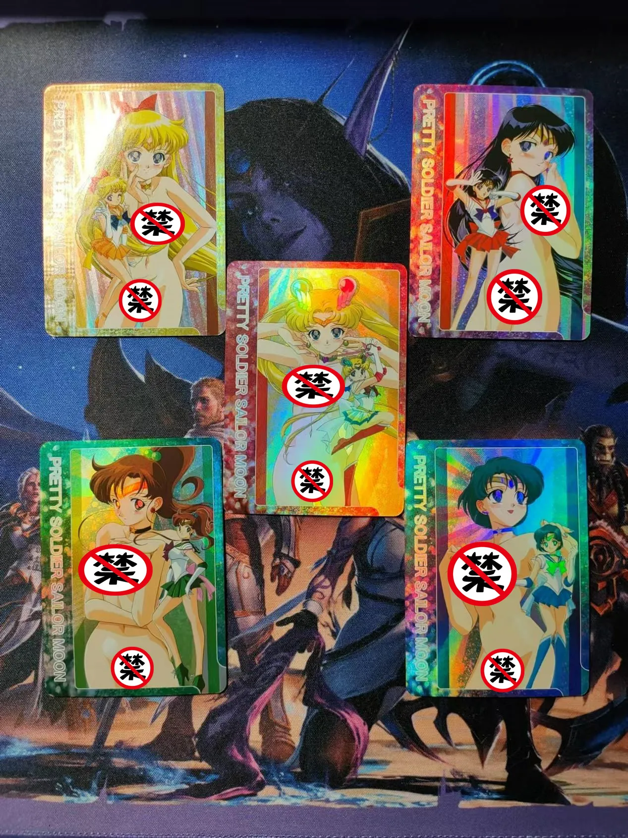 5 ชิ้น/เซ็ต DIY อะนิเมะเทพธิดาการ์ด SAILOR Moon Character Series ACG เซ็กซี่ Kawaii ของเล่นของขวัญเกมการ์ตูนคอลเลกชันการ์ด