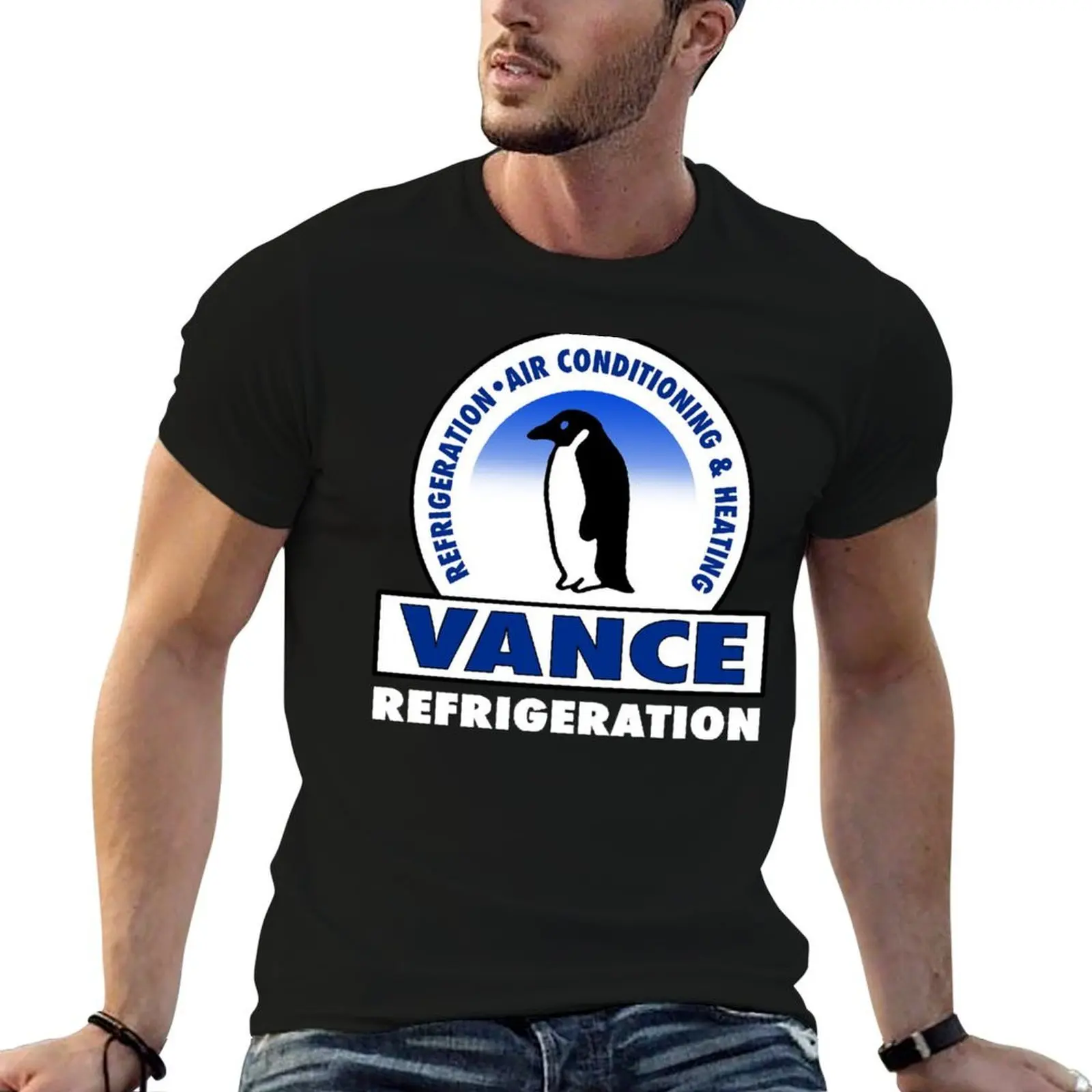 Vance Refrigeration T-Shirt t shirt for man 100 percent cotton t shirt personalised mens graphic t shirts T-shirt