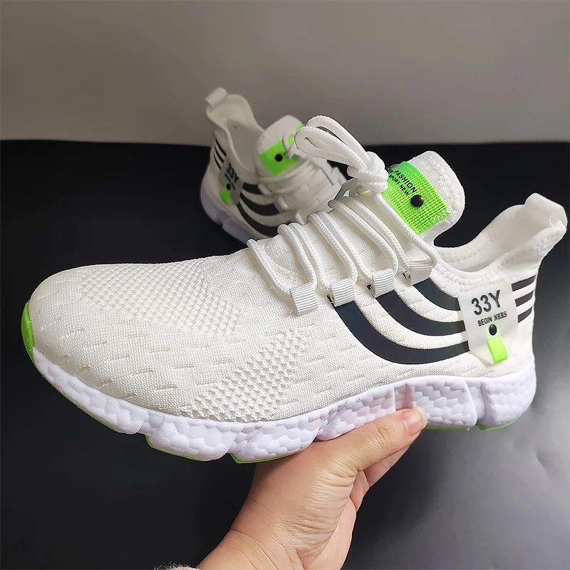 

Men's Sports Shoes Breathable Running Shoes Spring Outdoor Anti Slip Comfort Classic Casual Shoes Fashionable TenisMasculino2024