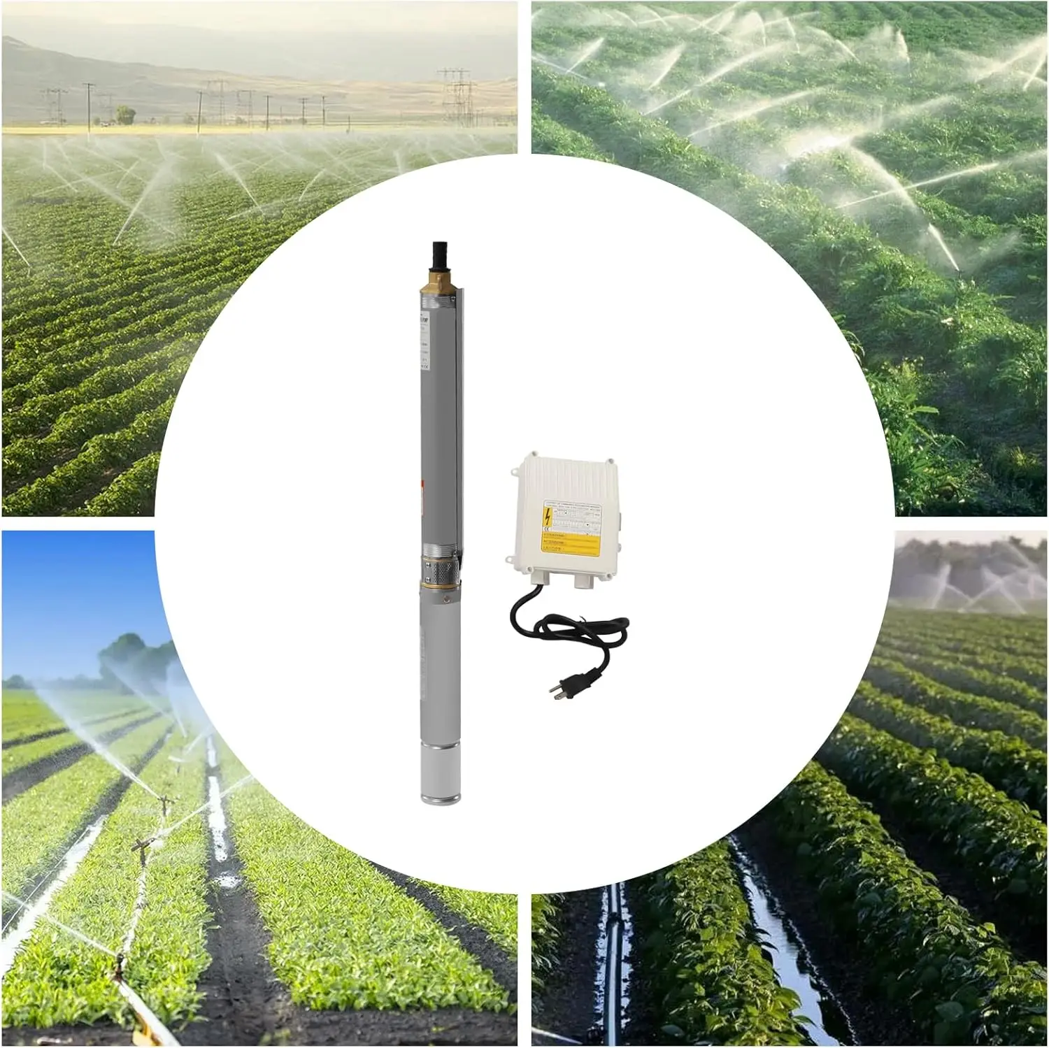 

Погружной насос из нержавеющей стали, 110 В/60 Гц, 0,75 кВт, 1 л.с., погружной насос с выходом, 1 дюйм, с блоком управления для промышленного и дома