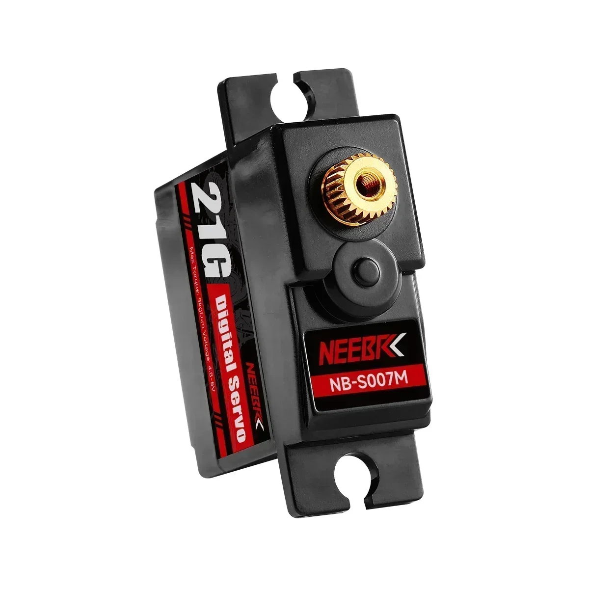 NEEBRC 21G Metal Gear Waterproof Dgital RC Servo for 1/14 1/16 1/18 RC Car Drone Boat Hyper Go 14209 14210 MN99S MN82 MN78 WPL