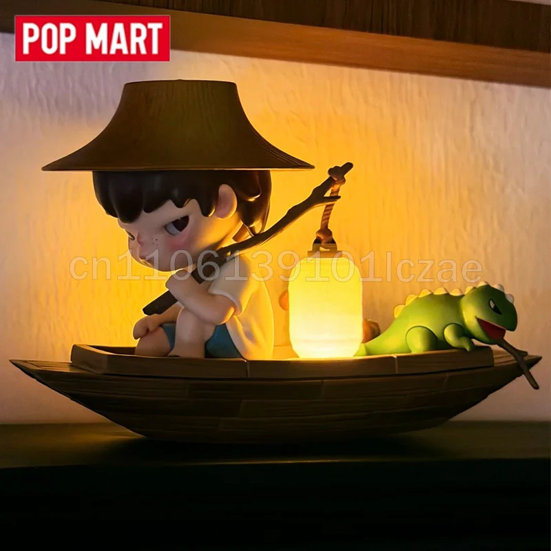 

POP MART Hirono Figure Floating Market Mystery Figure Blind Box Collectible Toy Home Decor Desktop Ornament Guess Bag