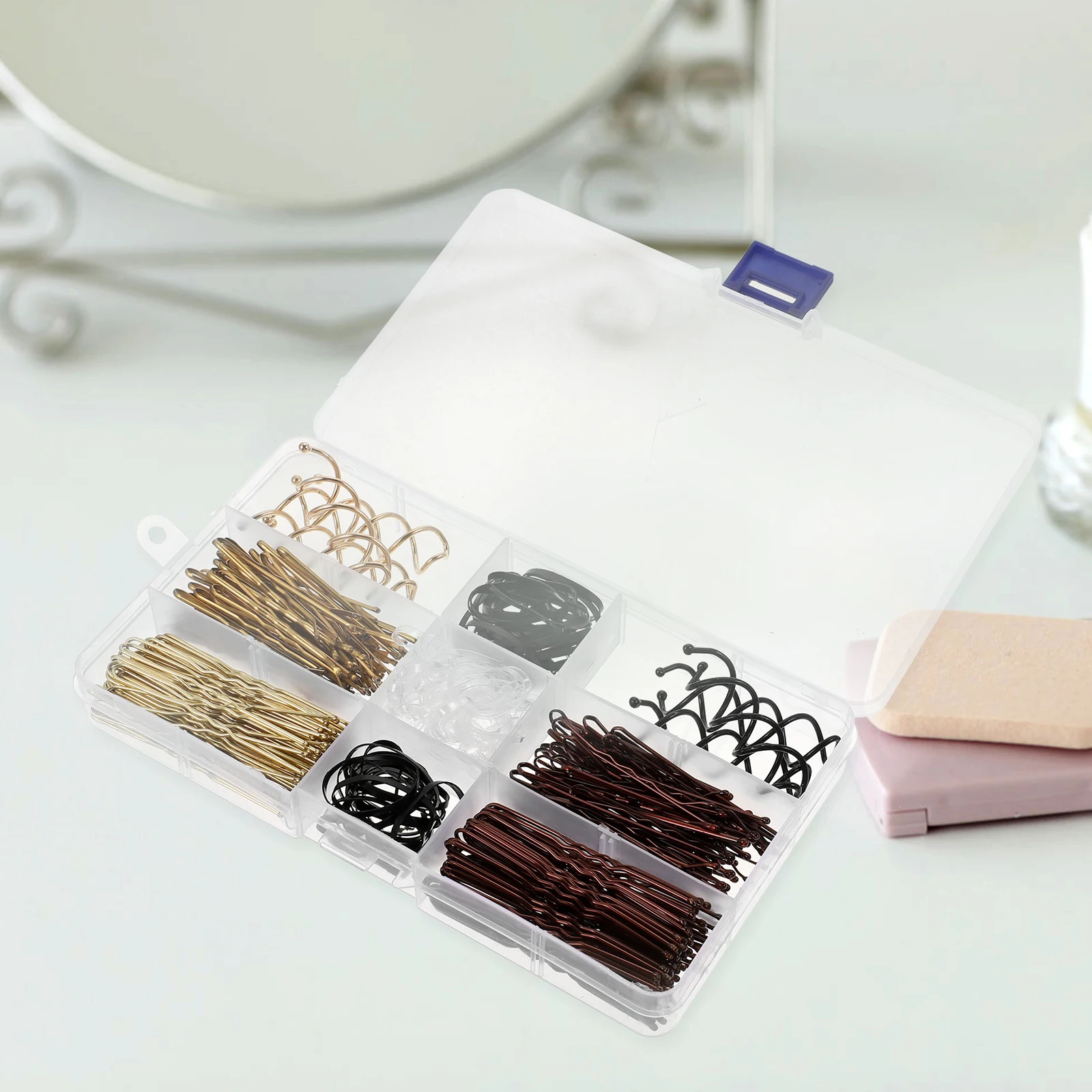

U clip Pins Buns Bobby Headb Women Styling Tools Mini Brown Hair Accessories Bobby Pins Black Kids Girls Boxed Small