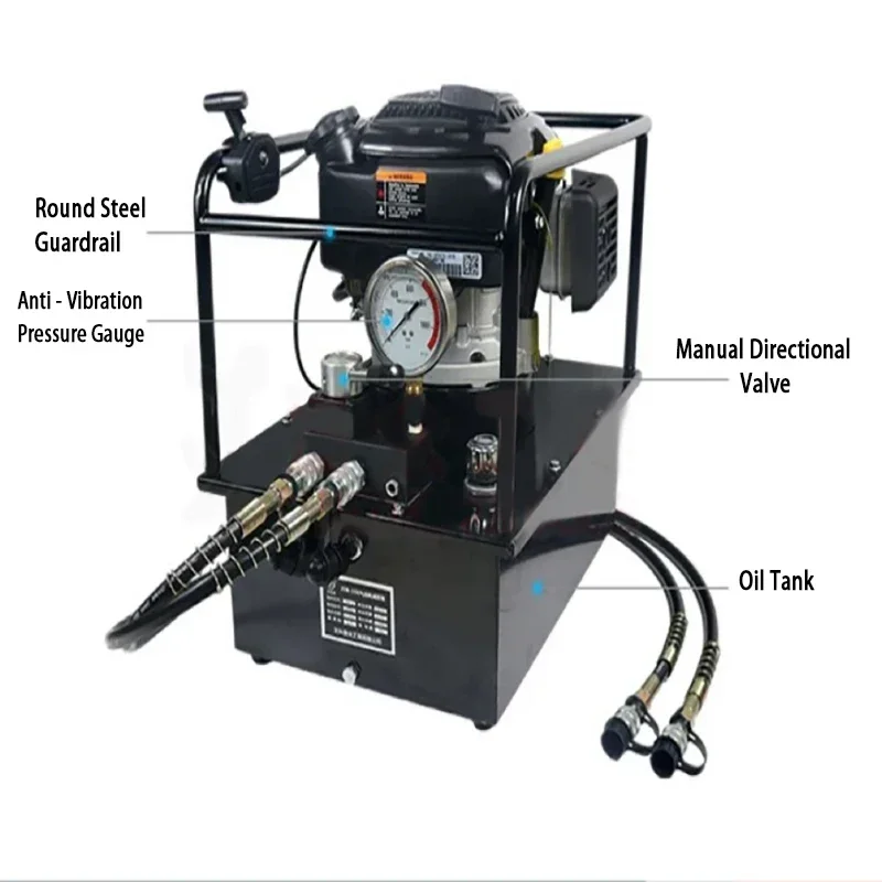 

JDB-150 Electric Hydraulic Pump 2.5L/8L Dual-circuit Engine Pump Equipped with Crimping Machine for Outdoor Use