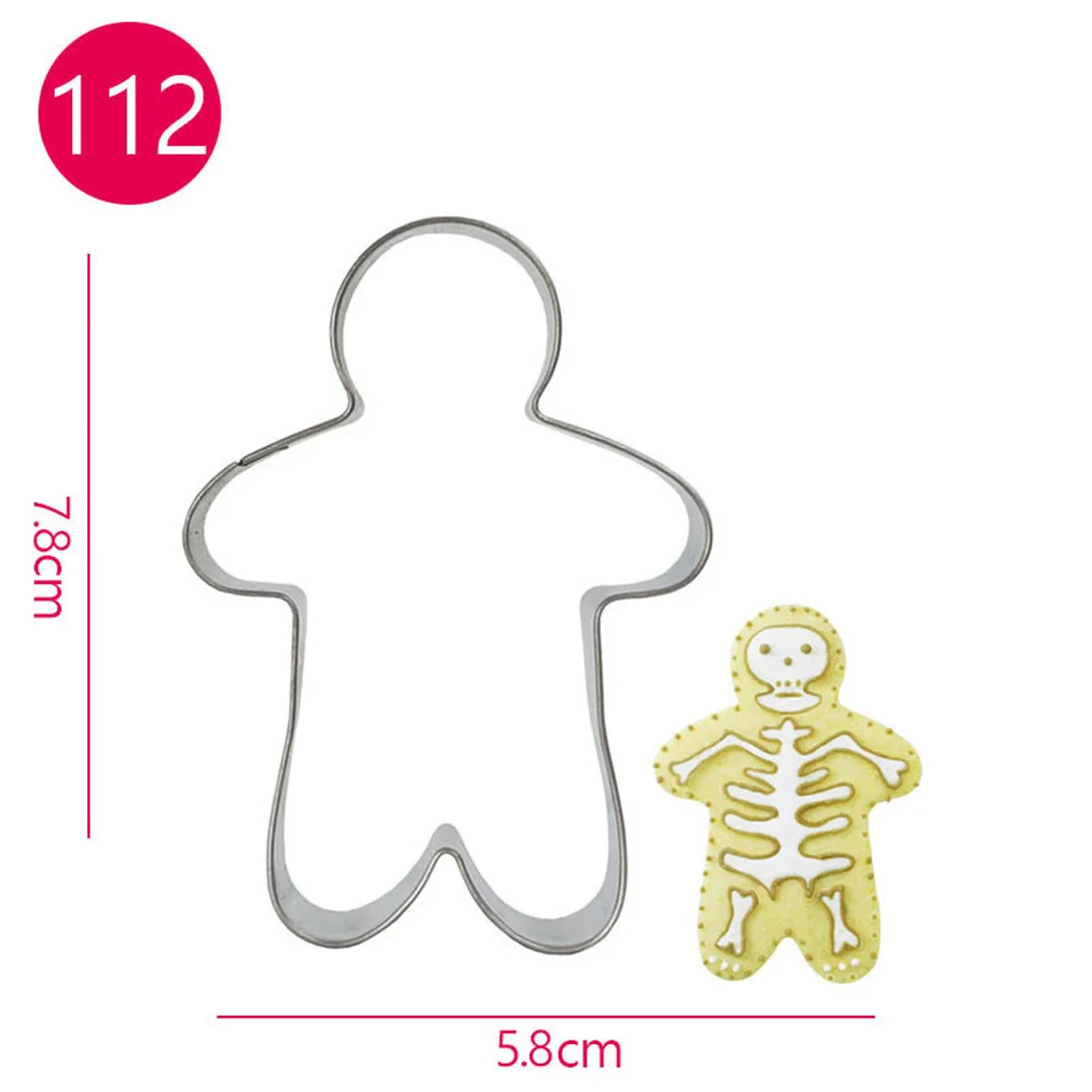 

8Pcs Halloween Silicone Baking Mold Set Flexible Non-Stick Cake Cookie Molds Premium Quality DIY Chocolate Candy Party Tools