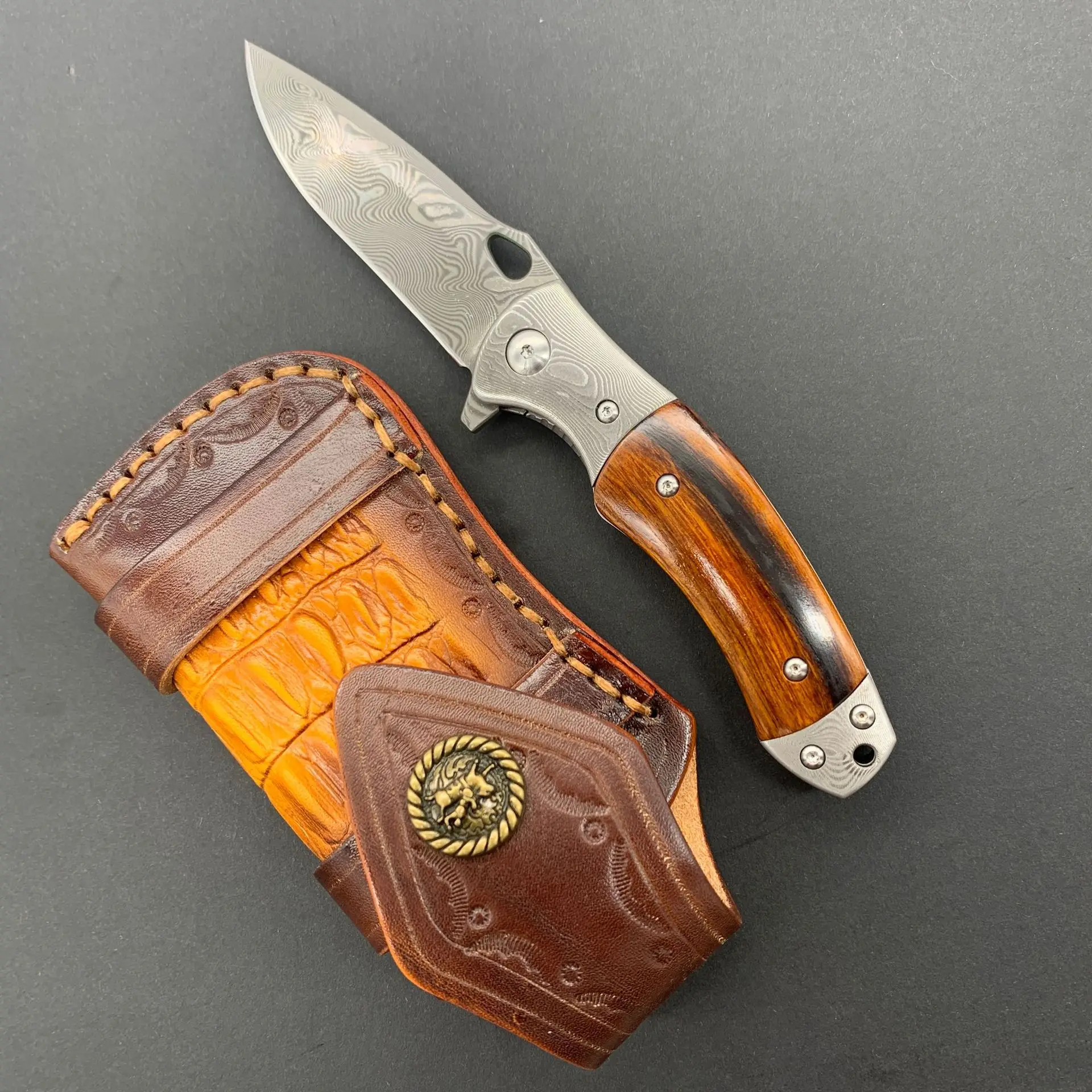 سكين جيب قابل للطي من الفولاذ  - مراجعة Edc Carry Pocket Knife وسعره