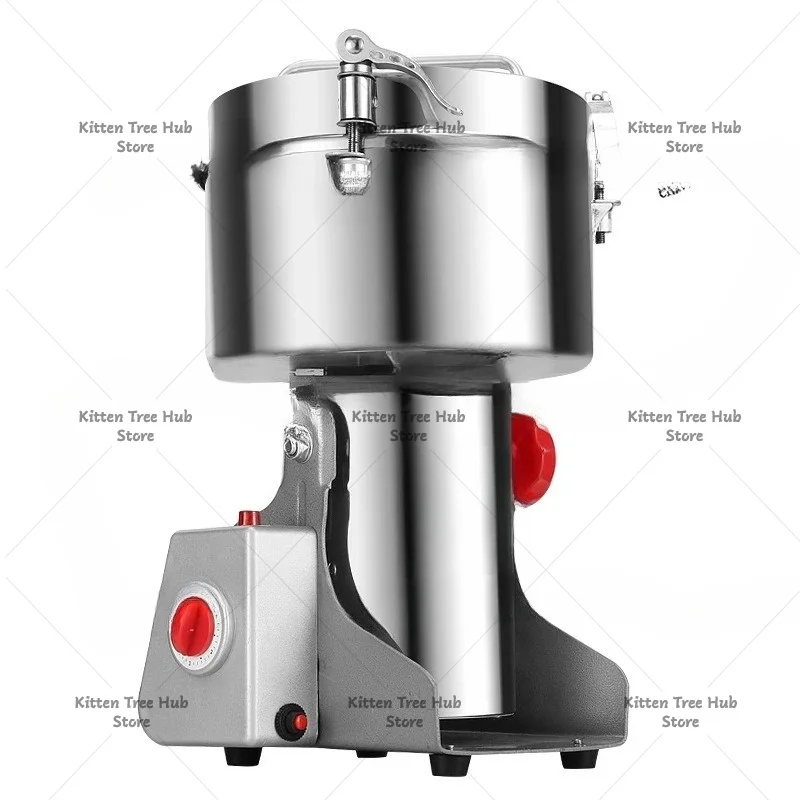 304 Stainless Steel Traditional Chinese Medicine Grinder Electric Grain Ultra-fine Grinder Grinder 800g