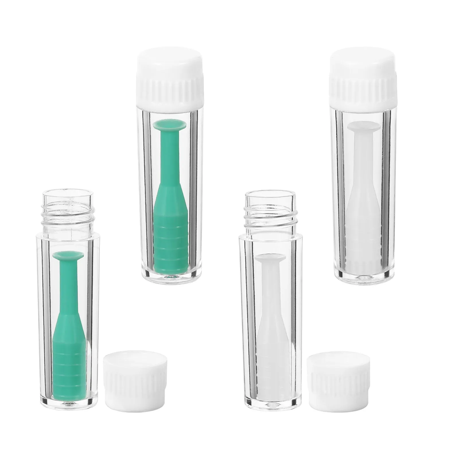 4Pcs Contact Lens Care Tools Suction Inserter Remover Compact Design for Travel Daily Eye Contact Lens Use Inserter Tools