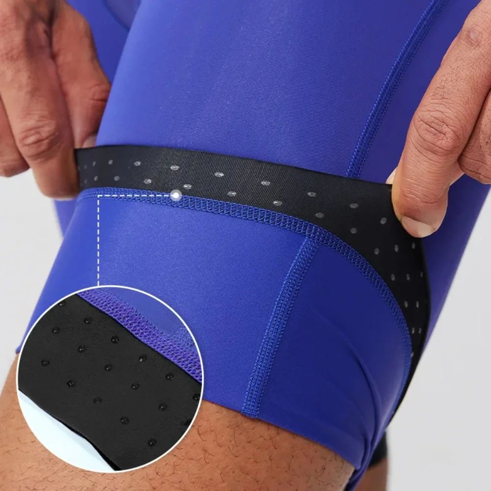 2026 Men Women Racing Shorts 80% Nylon Compression Moisture-Wicking Marathon Trail Running Tights with Mesh Pockets 3