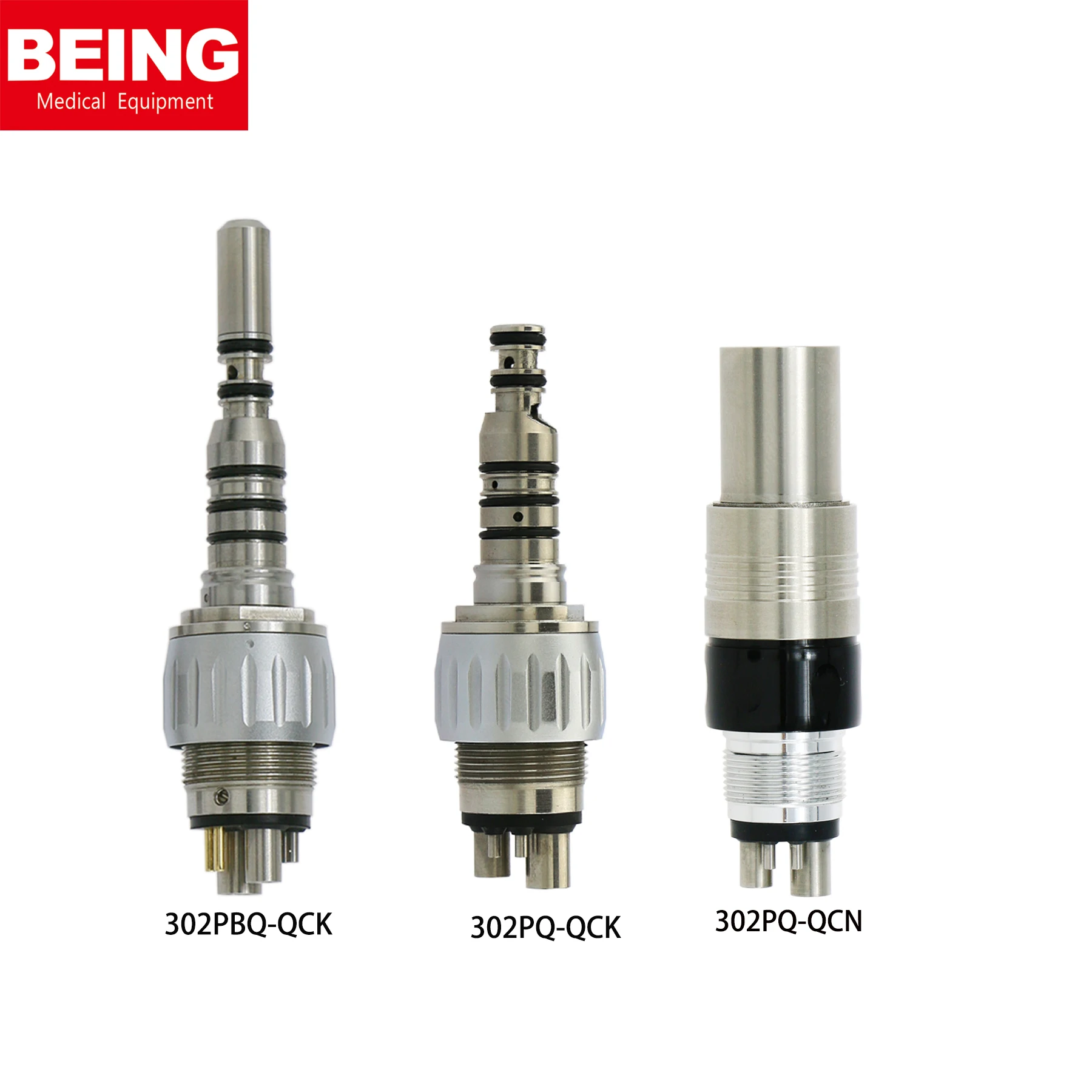 BEING Dental  Led Fiber Optic Quick Coupling 6 Pin 4 Holes Fit KaVo Multiflex NSK Phatelus Coupling