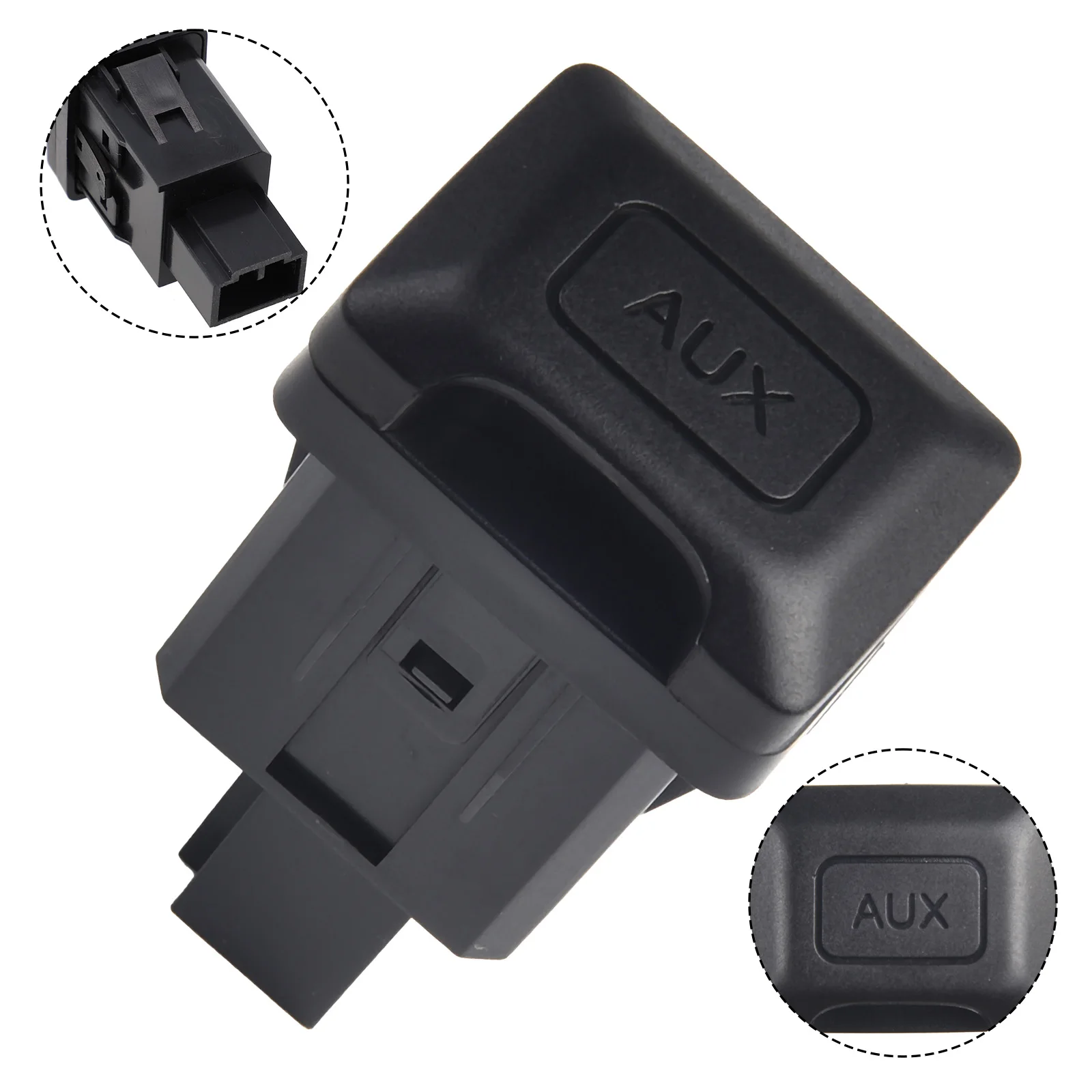 

For Honda For CRV 2009-2011 Auxiliary Input Plug Adapter Parts Plastic Replacement Vehicle 1pc 39112-SNA-A01 39112SNAA01 5PIN
