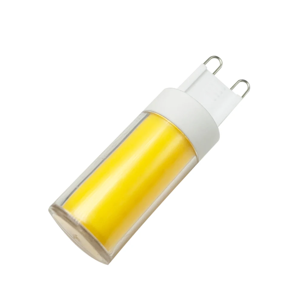 Imagem -03 - Lâmpadas de Milho Led Reguláveis Cob Ceramic Cold Warm White Escurecimento Profundo sem Descarga Substituir Lâmpada de Halogênio 70w g9 ac 110v 5w 7w 10x