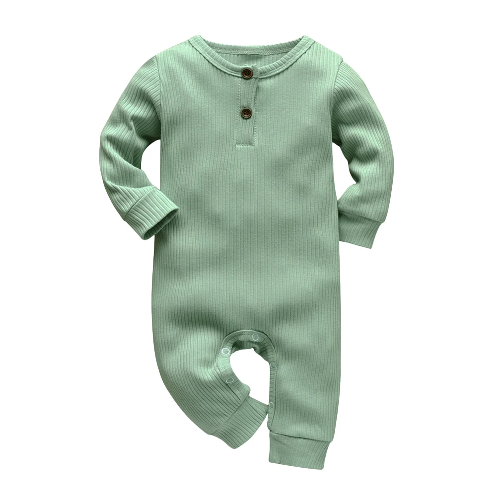 3 6 9 12 18 Month Newborn Infantil Baby Casual Clothes Spring Autumn Long Sleeve Romper Jumpsuit Onesie Boys Girls Home Wear