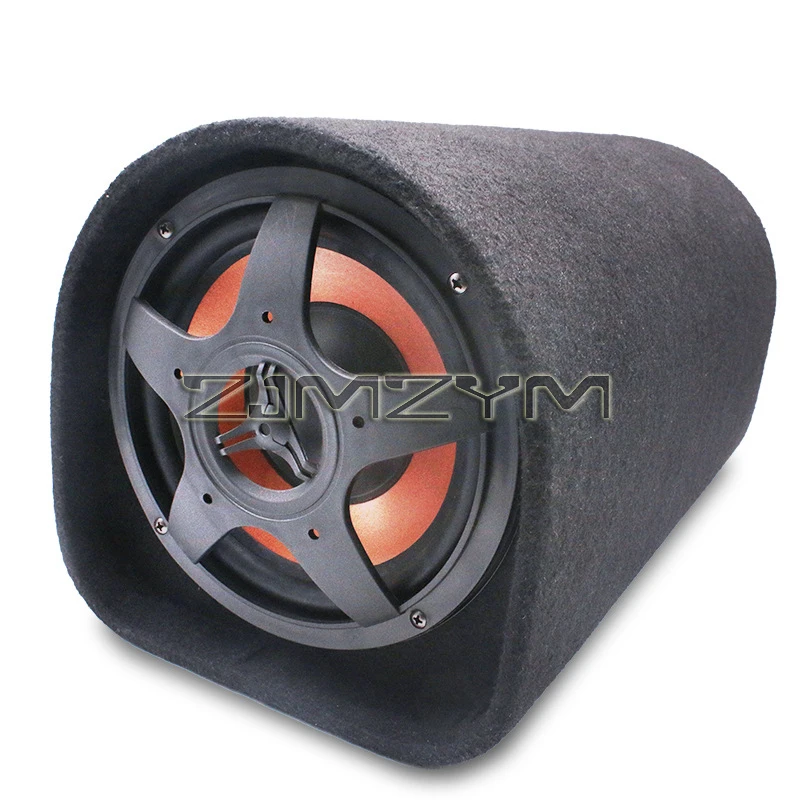 Car Audio Modification 8Inch 480W High Power Active Subwoofer Bass Tunnel Type Speaker