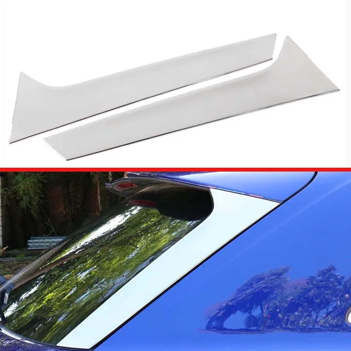 

For Audi Q5 FY 2018-2021 Decorate Accessories ABS Chrome Side Door Rear View Window Spoiler Cover Trim Insert Garnish Bezel