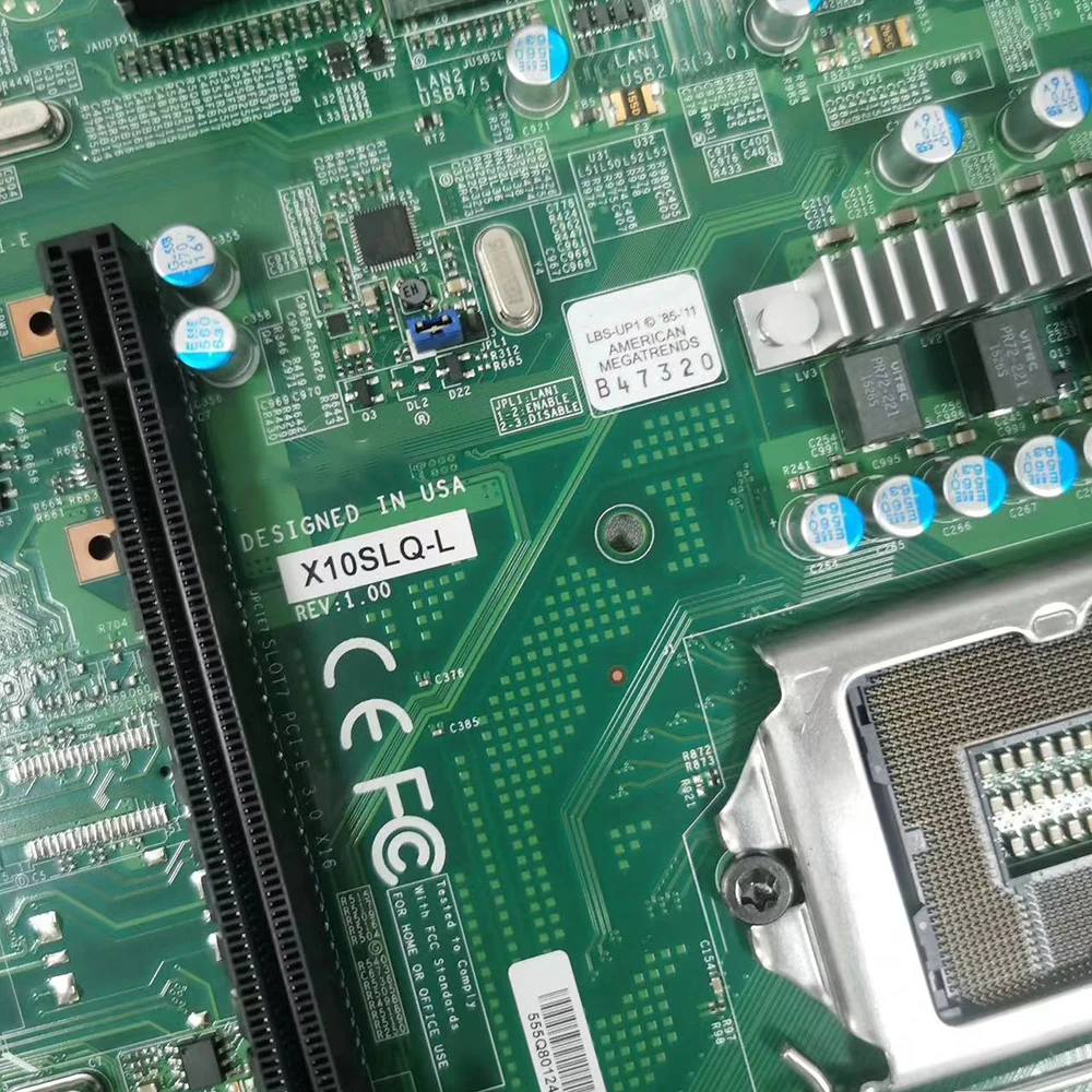 4th Gen Core i7/i5/i3 Up to 16GB DDR3 LGA1150 non-ECC X10SLQ-L Embedded 100% Tested Fast Ship Perfect Work