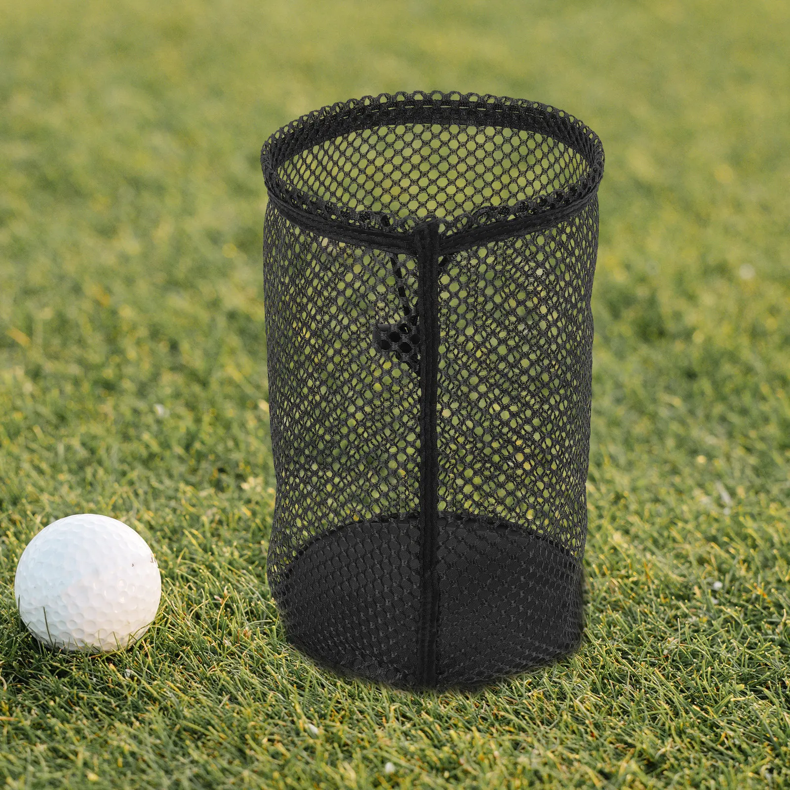 Bag Small Golf Balls Mesh Portable Storage Carry Pouch Sports Equipment Drawstring