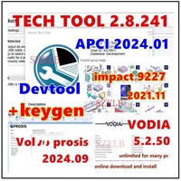 2025 Premium Tech Tool 2.8.241 for Vo-L-Vo IMPACT 9227 [2021.11]+ PROSIS 2024.09 + Vol.v Penta VODIA 5.2.50 with unlimited Keygen