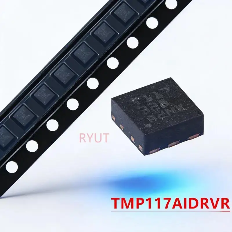 5PCS/LOT  New TMP117AIDRVR TMP117 T117 TMP461AIRUNR TMP461 ZDW1 QFN
