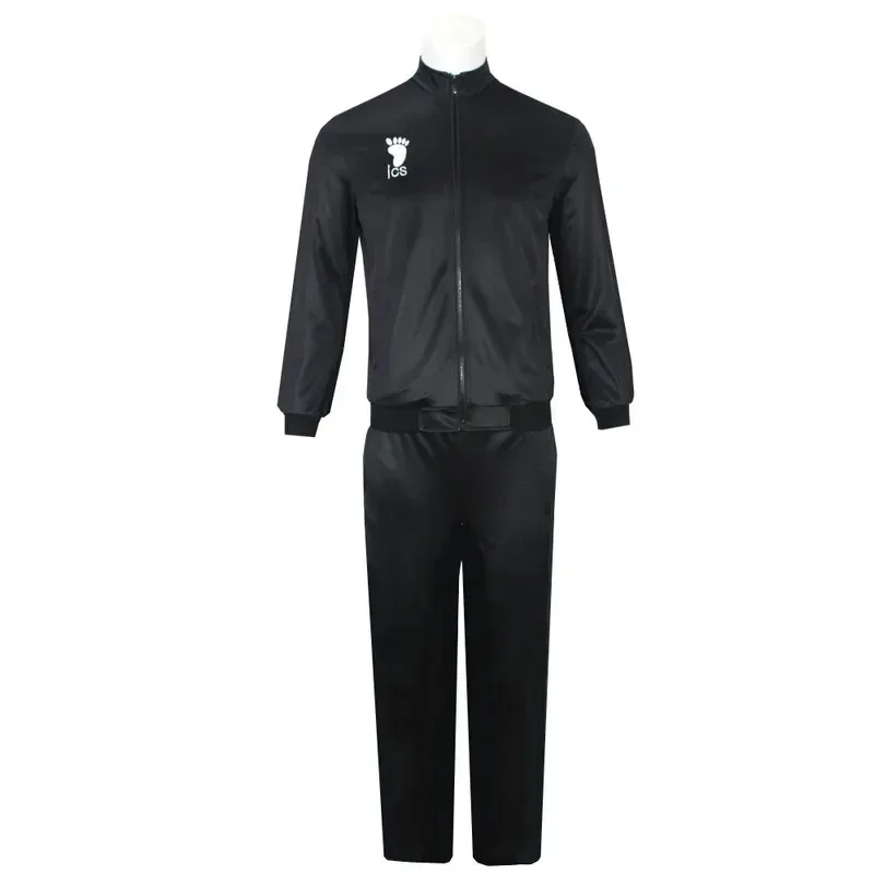 Anime ICS Jacket Hinata Shoyo Cosplay Haikyuu Karasuno Cosplay Costume Coat Pants Karasuno High School Volleyball Club Uniform