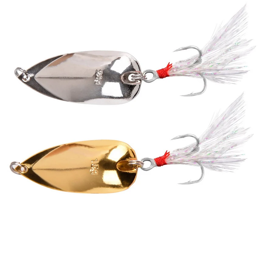 Señuelo Wobbler metálico – Acción oscilante para lubina