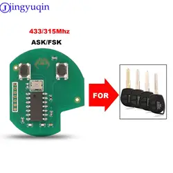 Jingyuqin 315/433MHz 2 pulsanti del Telecomando Pieghevole Chiave Fob Con Il Circuito Integrato ID46 Per SUZUKI SWIFT SX4 Alto JIMNY VITARA IGNIS Splash