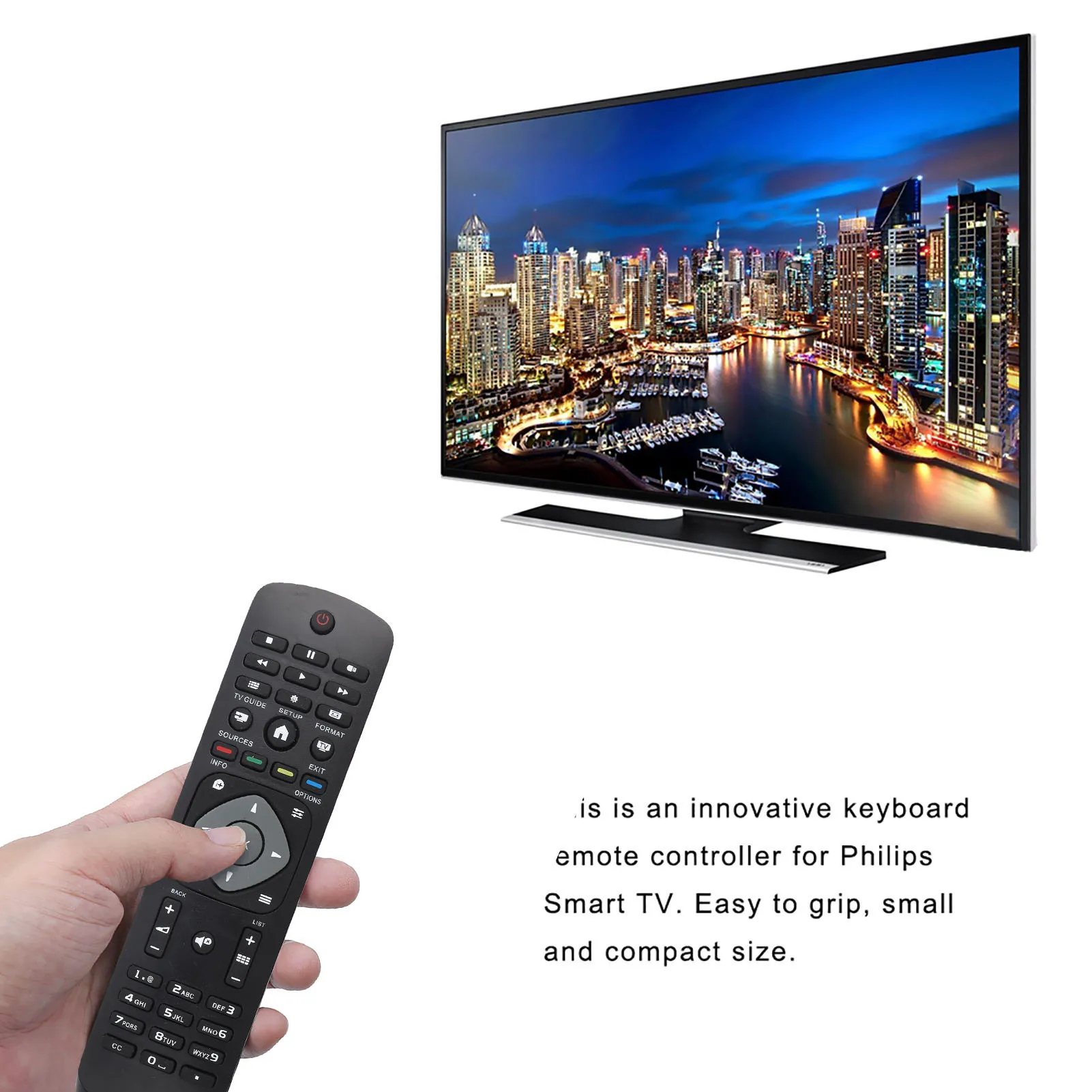 Universal Remote Control Controller Replacement for Philips LCD LED TV new