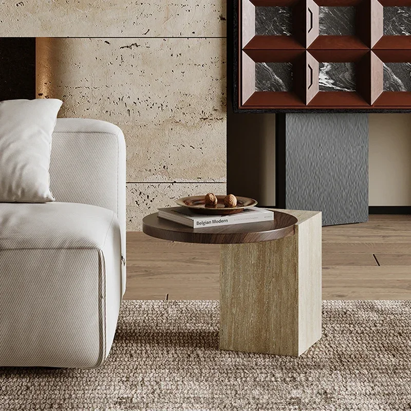 

Wood Modern Coffee Table Funky Nordic Elegant Design Neat Minimalist Center Coffee Table Mobile Furnitures