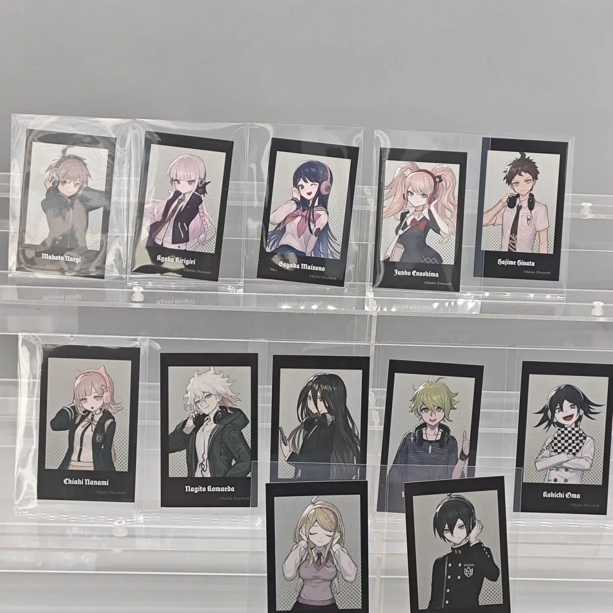 

Аниме Danganronpa Nagito Komaeda Kokichi Oma Kirigiri Kyoko Косплей Мультфильм Коллекция карт мгновенного изображения Рождество