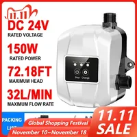 150W Auto Pressure Controller Water Heater Booster Pump 24V IP65 Waterproof Booster Pump for Household Water Heater Cold Boost