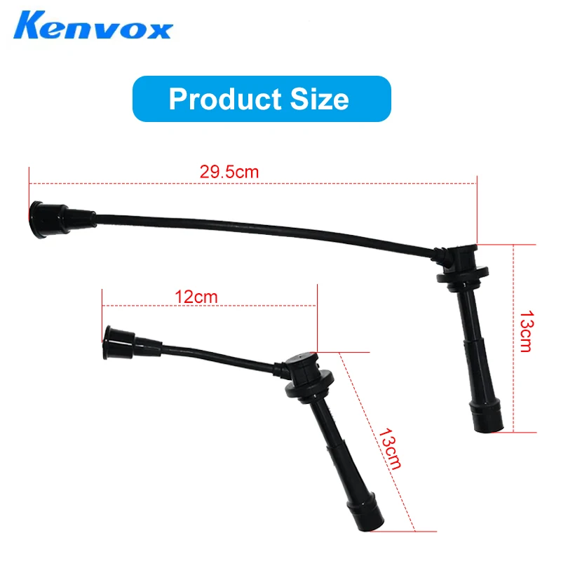 New Genuine OEM Parts High Tension Cord Ignition Cable Kit For Suzuki SX4 Swift Jimny Liana Grand Vitara Ignis OE 33705-80G00