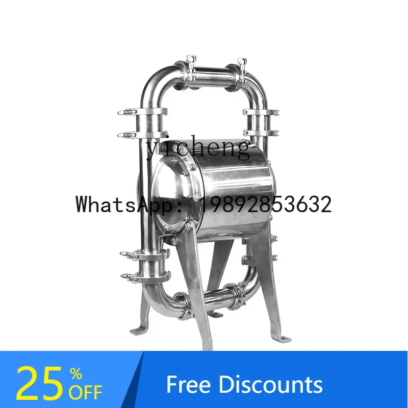 

A1 Goode brand sanitary grade pneumatic diaphragm pump QBW3 series food and beverage dairy sauce self-priming pump