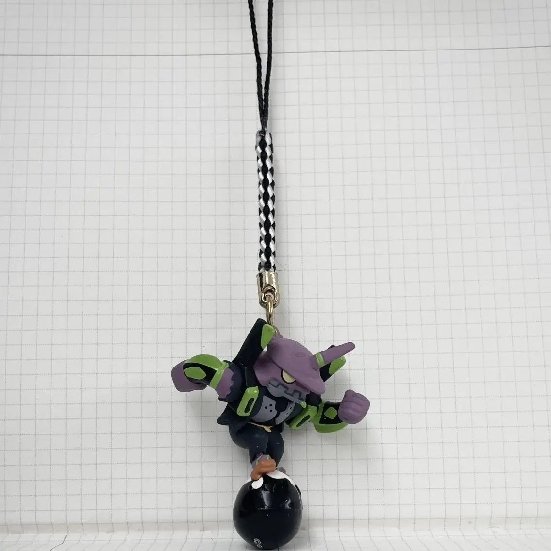 Anime EVA EVANGELION-01 Q-version Action Figures PVC Model Statue Toys doll Key Chain Backpack pendant Collection Gifts