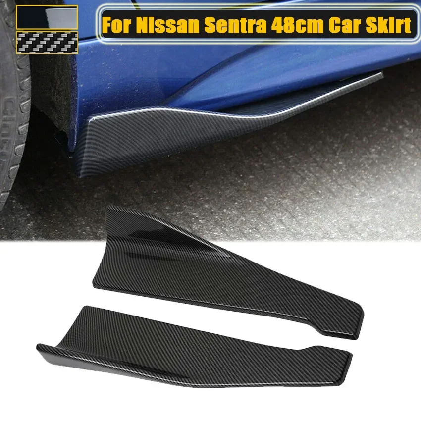 

Rear Lip For Nissan Sentra 48cm Car Skirt Spoiler Side Skirt Winglets Diffusers Extension Rocker Splitters Corner Valance