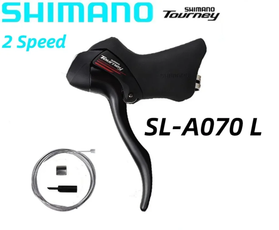 SHIMANO TOURNEY A070 2x7 Speed Shifter DUAL CONTROL LEVER Clamp Front Derailleur Rear Derailleur Road Bike A070 Shifter