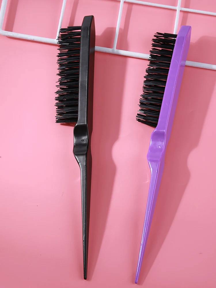 فرشاة شعر ذات شعيرات، مشط إغاظة، أداة تقطيع وتقطيع الحواف، فرشاة حافة، فرشاة إغاظة لجميع أنواع الشعر