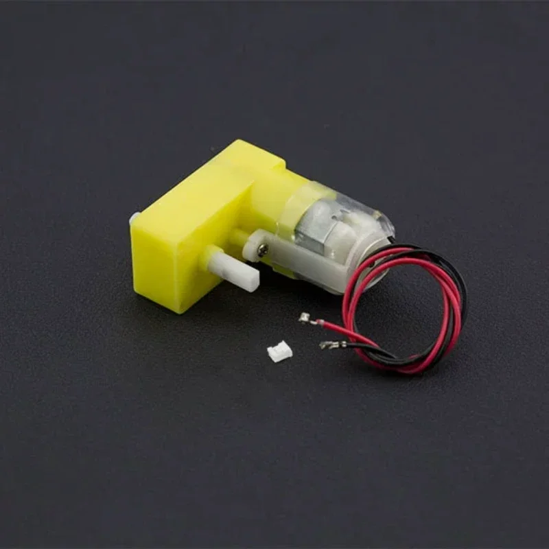 TT Biaxial output 130 Mini DC Gear Motor,Can Be Installed Encoder 4WD 3PA Accessories Motor,1:120 Tracing Cars,Wheeled Robots