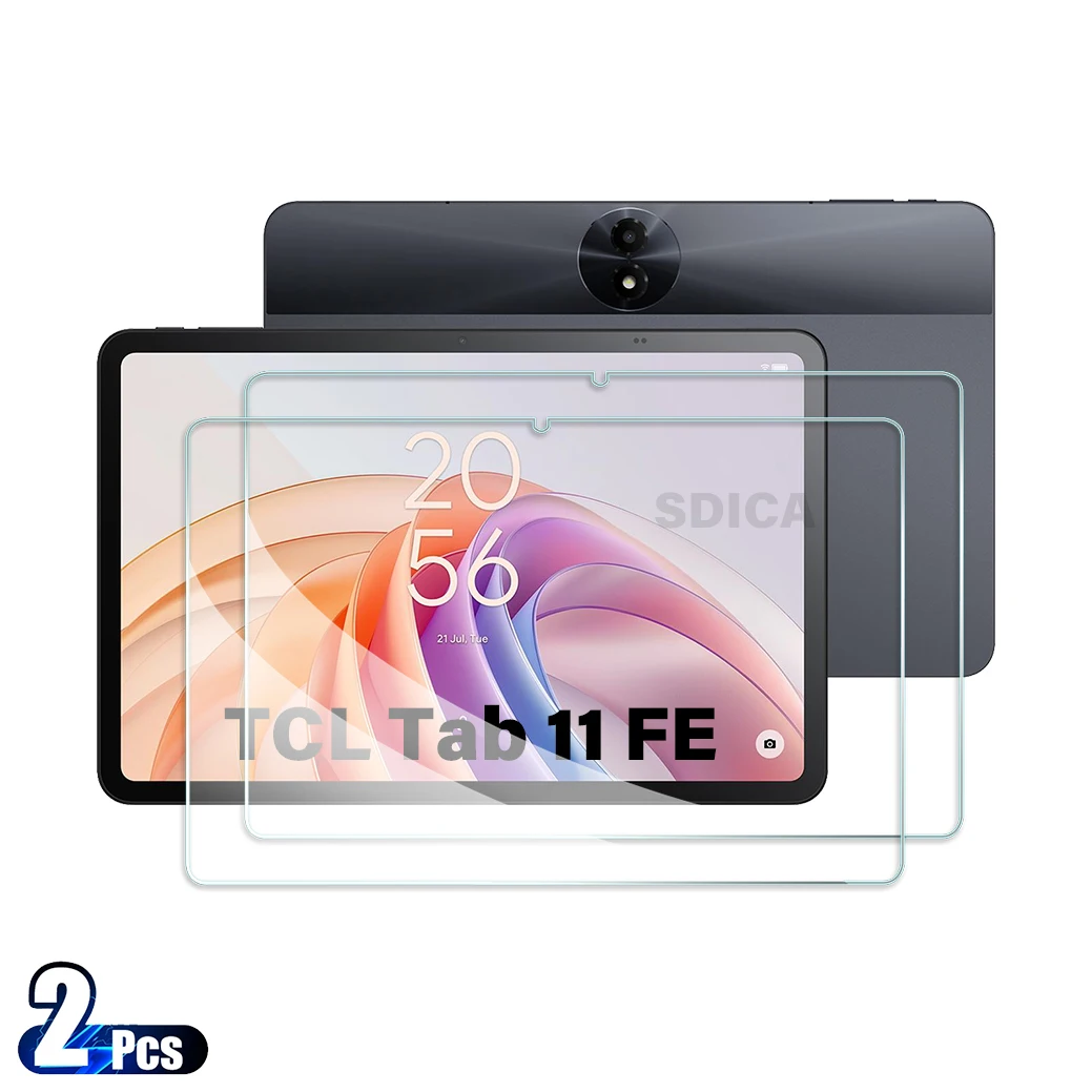 

2 шт. для TCL Tab 11 FE, защитная пленка из закаленного стекла, 11,0-дюймовая защитная пленка HD для планшета, защита от царапин, HD защитная пленка