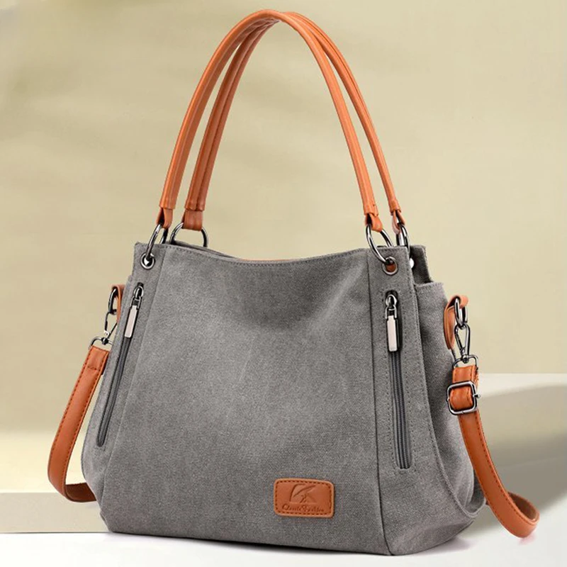 

2023 New Canvas Fashion Shoulder Crossbody Bags Luxury Designer Handbags for Women Female Messenger Bag Purses And Handbags Sac