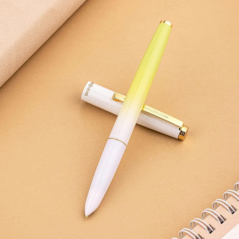 قلم حبر الطالب الملون Hero 329 Plus - كتابة سلسة للمبتدئين، تغليف جاهز للهدايا