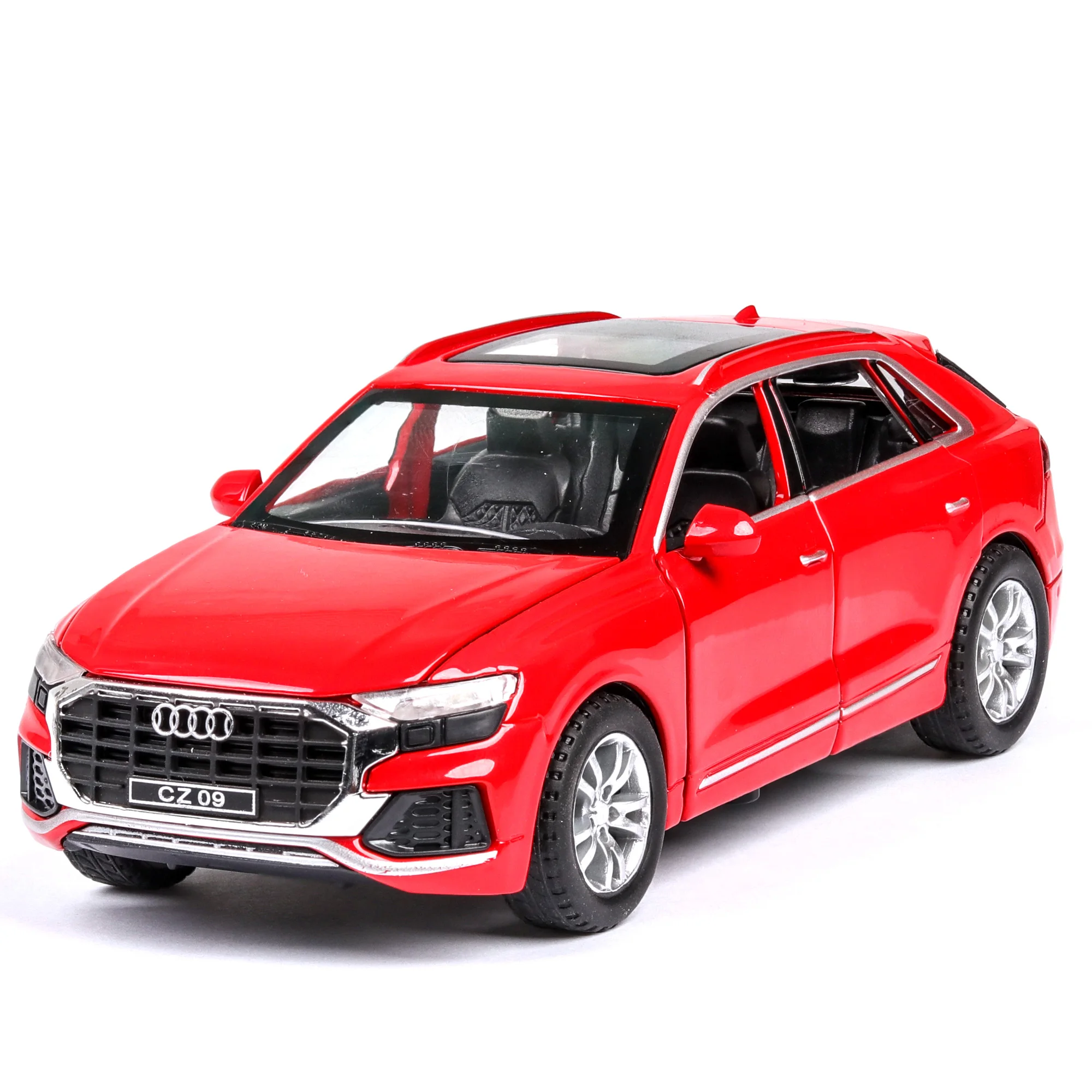 1:32 Audi Q5 Q8 SUV High Simulation Diecast Sound And Light Alloy Toy Car Model For Children Gifts Kids Free Shipping Decoration