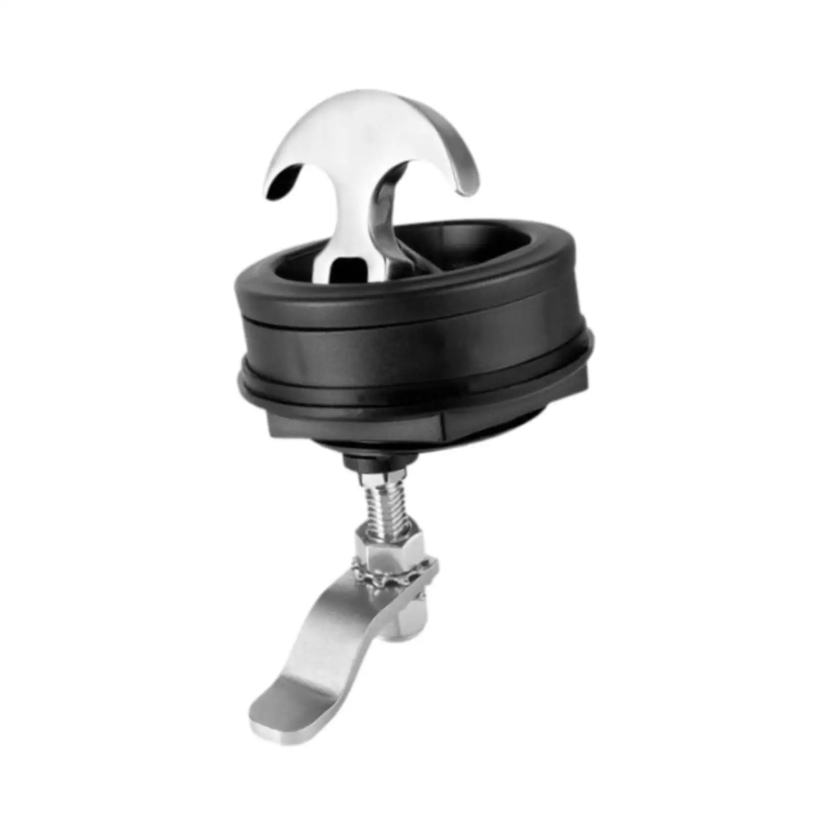 Boat Deck Latch Marine Hardware T Shaped Handle Nylon and Stainless Steel Compact Easy Installation