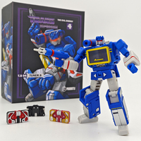 PT-04 Soundwave Pocket toys PT04 Transformation Tape G1 Mini War KO DX9 Action Figure Robot Toys Kids Gift