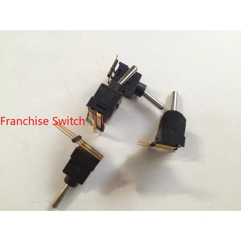 

10PCS NNTN51 Original Sealed Waterproof And Dustproof Mini Button Switch Bent Foot 3 Pin 2 Gear 0.4VA