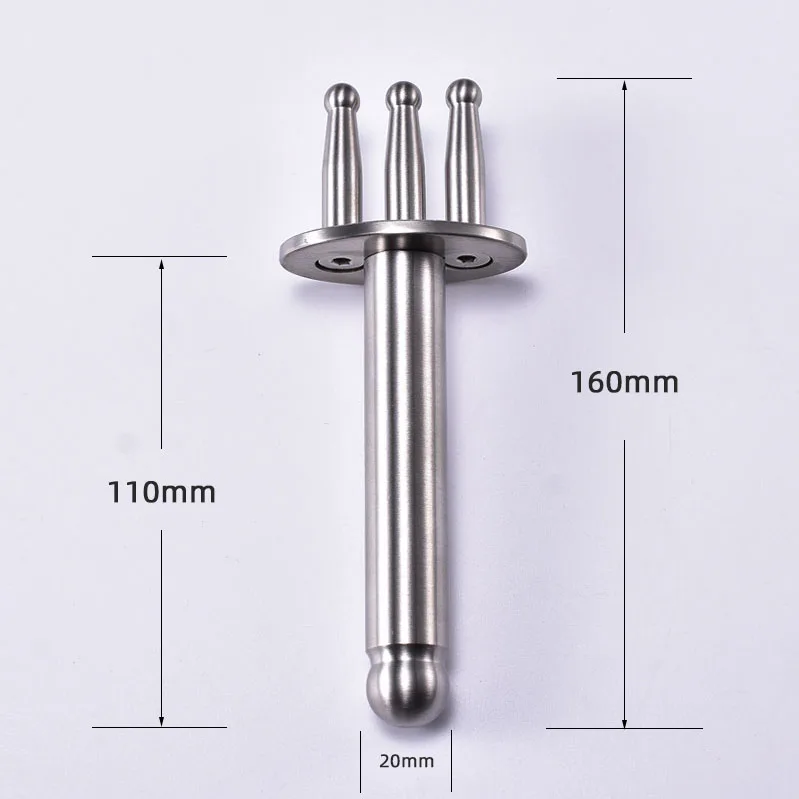 Three Heads Magnetic Fork Muscle Relaxation Magnetic Stick Lymph Meridian Massage Stick Magnetic Energy Dialing Beauty Stick