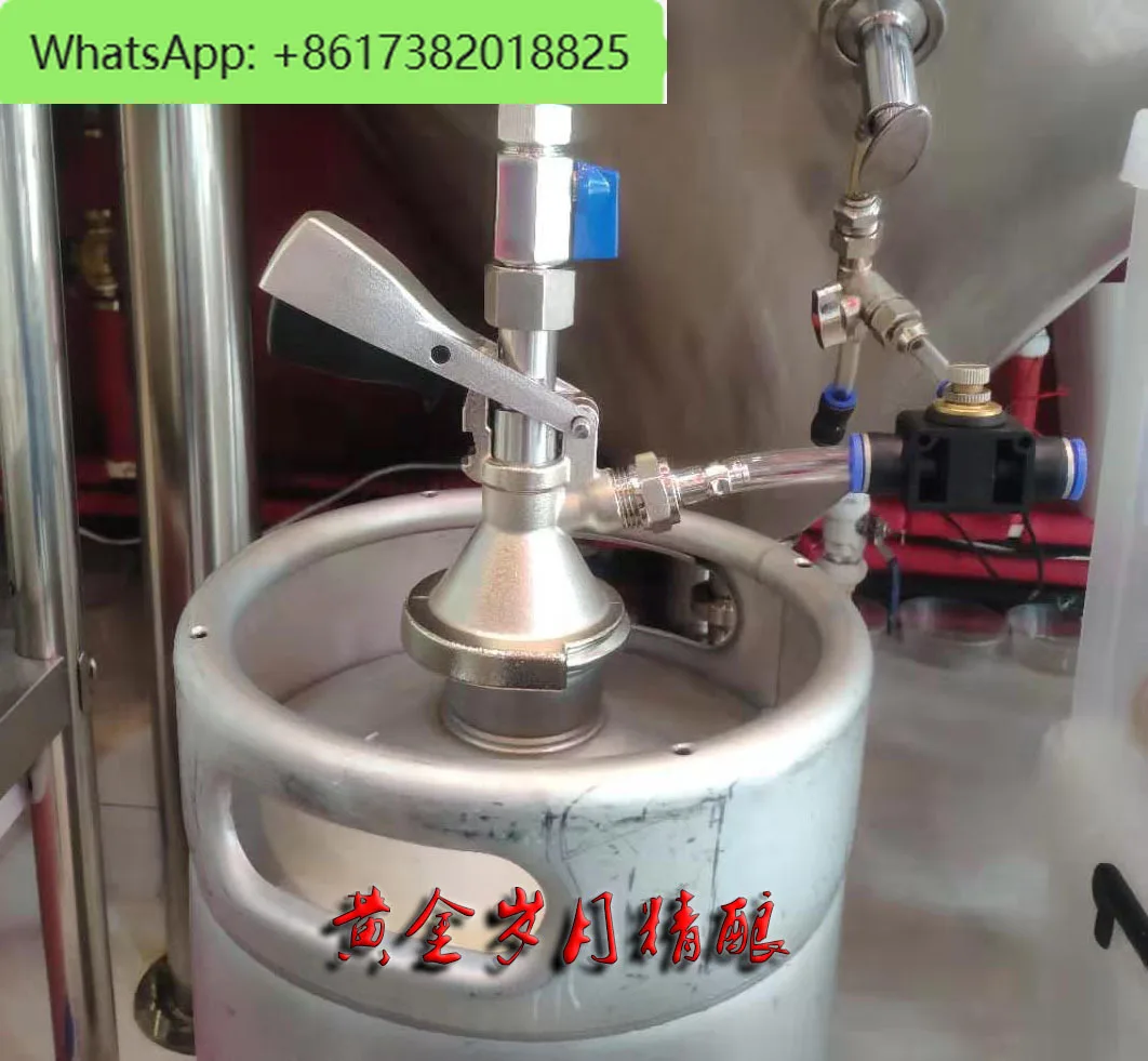 Turnover barrel Draft beer keg Keg wine injector Isobaric filler Defoamer